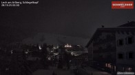 Archiv Foto Webcam Lech: Hotel Schmelzhof 01:00