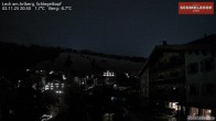 Archiv Foto Webcam Lech: Hotel Schmelzhof 19:00