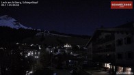 Archiv Foto Webcam Lech: Hotel Schmelzhof 19:00