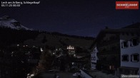 Archived image Webcam Hotel Schmelzhof (Lech) 23:00