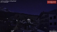 Archiv Foto Webcam Lech: Hotel Schmelzhof 23:00