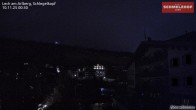 Archiv Foto Webcam Lech: Hotel Schmelzhof 23:00