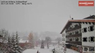 Archiv Foto Webcam Lech: Hotel Schmelzhof 09:00