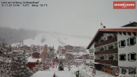 Archived image Webcam Hotel Schmelzhof (Lech) 12:00