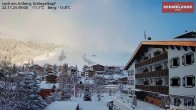 Archived image Webcam Hotel Schmelzhof (Lech) 08:00