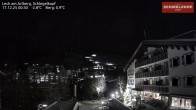 Archiv Foto Webcam Lech: Hotel Schmelzhof 23:00