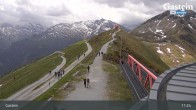 Archiv Foto Webcam Stubnerkogel Bergstation Süd 10:00