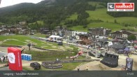 Archived image Webcam Asitzbahn Base Station in Leogang 16:00