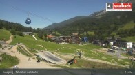 Archived image Webcam Asitzbahn Base Station in Leogang 10:00