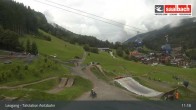 Archiv Foto Webcam Asitzbahn Talstation in Leogang 10:00