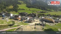 Archiv Foto Webcam Asitzbahn Talstation in Leogang 08:00