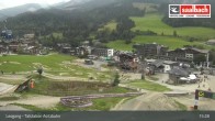Archived image Webcam Asitzbahn Base Station in Leogang 14:00