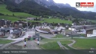 Archiv Foto Webcam Asitzbahn Talstation in Leogang 18:00