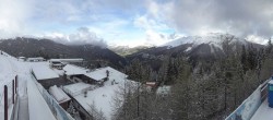 Archived image Webcam Bergbahnen See in Tyrol - Medrig Center 07:00