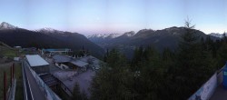 Archived image Webcam Bergbahnen See in Tyrol - Medrig Center 06:00