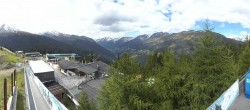 Archived image Webcam Bergbahnen See in Tyrol - Medrig Center 11:00