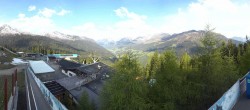 Archived image Webcam Bergbahnen See in Tyrol - Medrig Center 07:00