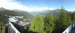 Archived image Webcam Bergbahnen See in Tyrol - Medrig Center 07:00