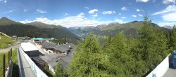 Archived image Webcam Bergbahnen See in Tyrol - Medrig Center 04:00