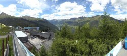 Archived image Webcam Bergbahnen See in Tyrol - Medrig Center 06:00