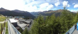Archived image Webcam Bergbahnen See in Tyrol - Medrig Center 13:00