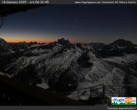 Archiv Foto Webcam Rifugio Lagazuoi (Höhe 2.752 m) 05:00