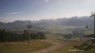 Archived image Webcam Hörnerbahn Bolsterlang 09:00