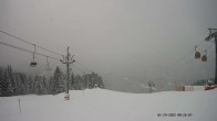 Archiv Foto Webcam Ausblick Mittelstation Hörnerbahn 07:00