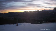 Archiv Foto Webcam Ausblick Mittelstation Hörnerbahn 06:00