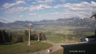 Archiv Foto Webcam Ausblick Mittelstation Hörnerbahn 17:00
