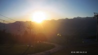 Archiv Foto Webcam Ausblick Mittelstation Hörnerbahn 05:00
