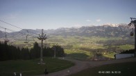 Archiv Foto Webcam Ausblick Mittelstation Hörnerbahn 15:00