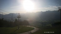 Archiv Foto Webcam Ausblick Mittelstation Hörnerbahn 06:00