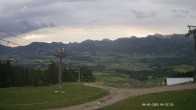 Archiv Foto Webcam Ausblick Mittelstation Hörnerbahn 06:00