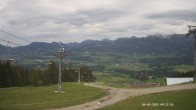 Archiv Foto Webcam Ausblick Mittelstation Hörnerbahn 07:00