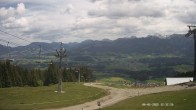 Archiv Foto Webcam Ausblick Mittelstation Hörnerbahn 11:00
