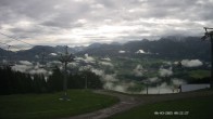 Archiv Foto Webcam Ausblick Mittelstation Hörnerbahn 07:00