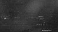 Archiv Foto Webcam Ausblick Mittelstation Hörnerbahn 23:00