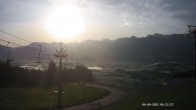 Archiv Foto Webcam Ausblick Mittelstation Hörnerbahn 05:00