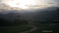 Archiv Foto Webcam Ausblick Mittelstation Hörnerbahn 05:00