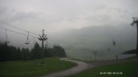 Archiv Foto Webcam Ausblick Mittelstation Hörnerbahn 07:00