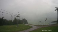 Archiv Foto Webcam Ausblick Mittelstation Hörnerbahn 15:00