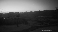 Archiv Foto Webcam Ausblick Mittelstation Hörnerbahn 03:00