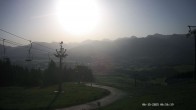 Archiv Foto Webcam Ausblick Mittelstation Hörnerbahn 06:00