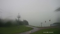 Archiv Foto Webcam Ausblick Mittelstation Hörnerbahn 13:00
