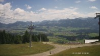 Archiv Foto Webcam Ausblick Mittelstation Hörnerbahn 11:00
