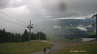 Archiv Foto Webcam Ausblick Mittelstation Hörnerbahn 11:00