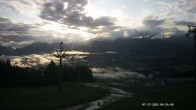 Archiv Foto Webcam Ausblick Mittelstation Hörnerbahn 06:00