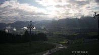 Archiv Foto Webcam Ausblick Mittelstation Hörnerbahn 07:00