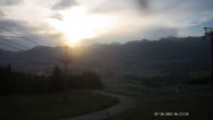 Archived image Webcam Hörnerbahn Bolsterlang 05:00